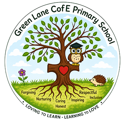 Green Lane CE Durham Logo